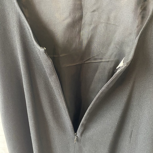 Vintage Ann Taylor black Tank dress low back Size 6 Lined - Picture 10 of 11